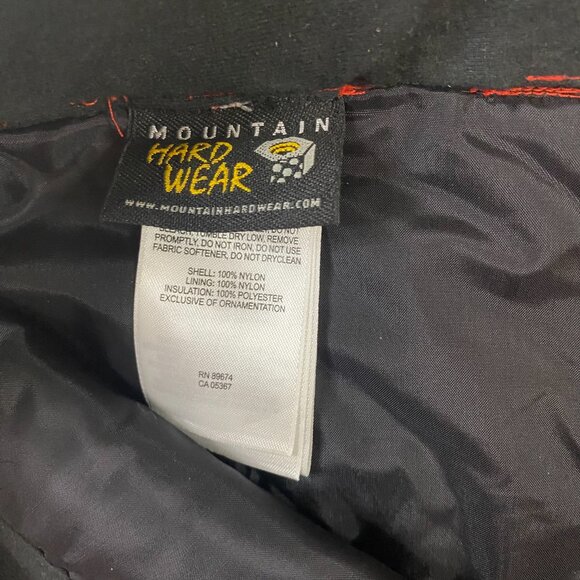 MOUNTAIN HARDWEAR WOMEN’S DRY Q SNOWBOARDING PANTS SKI SMALL ORANGE NYLON - Picture 9 of 16